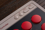 8Bitdo All-Button Arcade Controller for Switch & Windows – Bluetooth, 2.4G, Wired Connectivity, Low-profile Mechanical Switches, 4 Programmable Buttons, Hot-swappable PCB