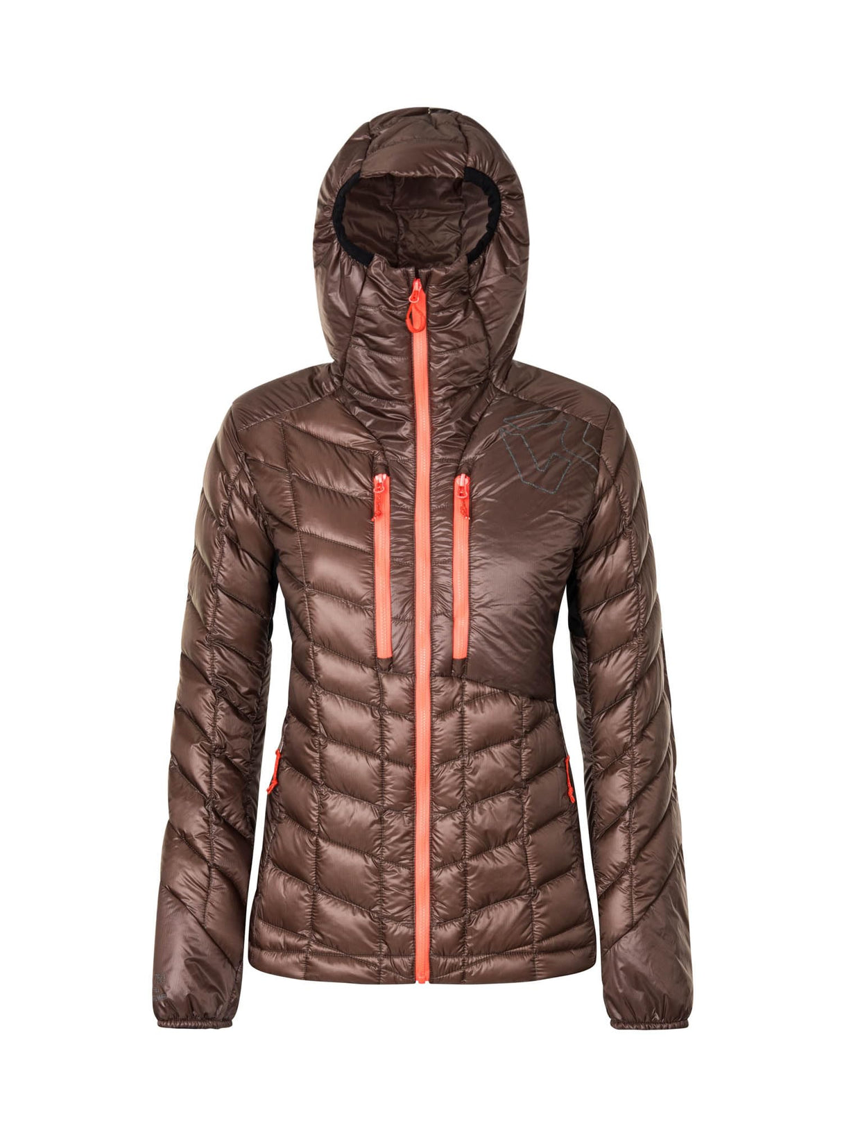 Rock Experience REWJ06771-C951 EUPHORIA HYBRID WOMAN JACKET Jacket Mujer 0274 DEEP TAUPE+0208 CAVIAR L