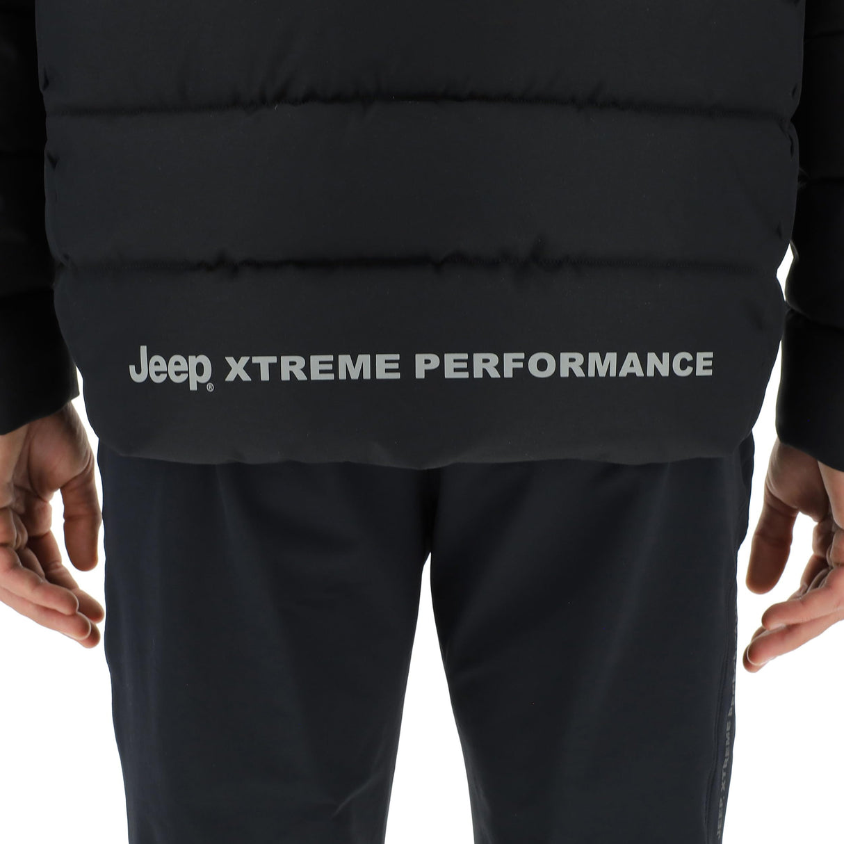 JEEP O102969-B000 XP CHAQUETA TÉCNICA ACOLCHADA PARA HOMBRE Bolsillos con cremallera JX23A Hombre Black M