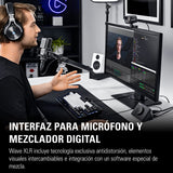 Elgato Wave XLR - Mezclador de audio y previo de 75 db para micrófono XLR a USB-C, alimentación phantom de 48 V, muteo táctil, software para streaming, grabación y podcasts, Mac y PC