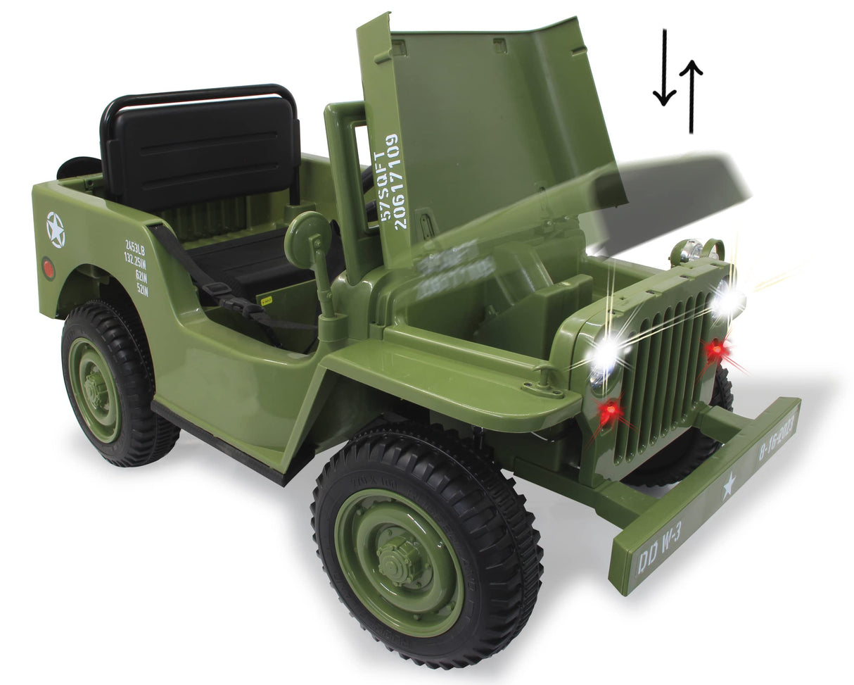 Jeep Willys MB Army Vert 12V