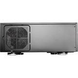 Silverstone SST-GD08B - Grandia HTPC ATX Carcasa de Ordenador, Rendimiento silencioso con Alto Flujo de Aire, Negro