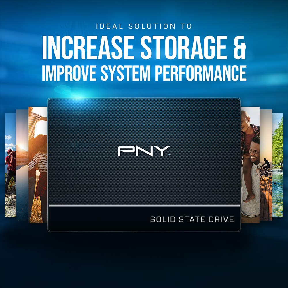 PNY CS900-2 TB - 2.5" Internos SSD - SATA 6Gb/s - 2.5" - Interno - 550 MB/s Lectura - 530 MB/s Escritura - 3D NAND