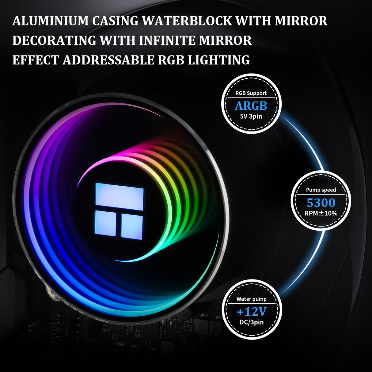 Thermalright Frozen Notte 360 (negro) - Watercooling AIO
