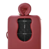 Master Massage Eva Mobil - Tumbona de masaje para embarazadas, plegable, madera, con pecho y abdomen, 76 cm, color burdeos