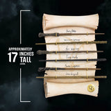 The Noble Collection-NOB00NN7728 Harry Potter Hermione Granger Ron Ginny Weasley Neville Longbottom Varita de Luna Lovegood REPLICAS, color beige, unica (NOB00NN7728)