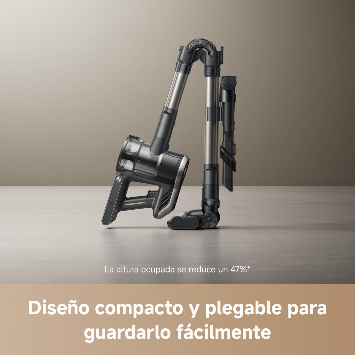 Mova S2 Aspiradora sin Cable de Succión de 33000Pa, Más de 81 min de Funcionamiento, Eficacia de Filtrado del 99,9%, Diseño Antienredos, Ideal para la Limpieza de Casas, Pelo de Mascotas, Alfombras