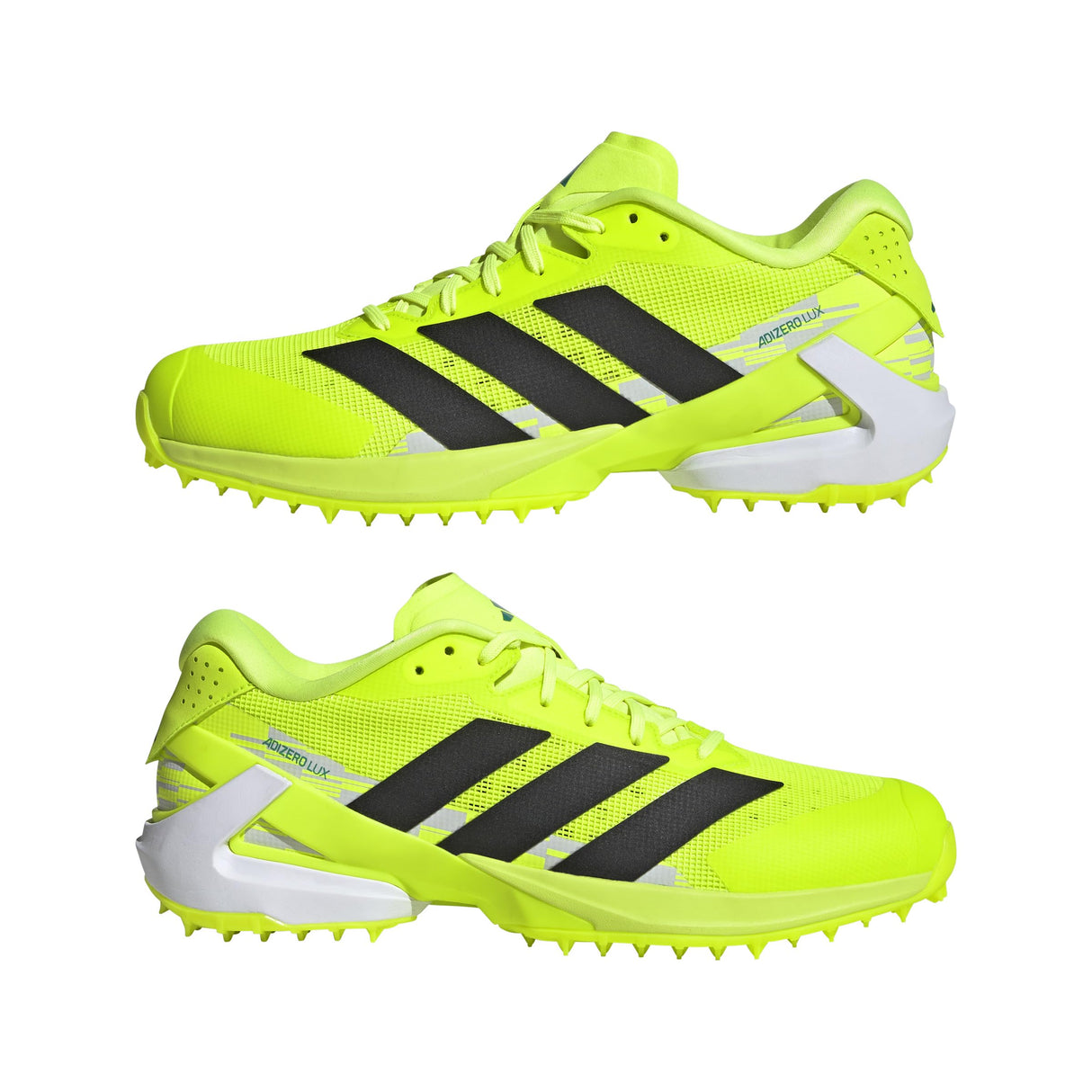 adidas Adizero Lux 3, Zapatos de Hockey Unisex Adulto, Lucid Lemon/Core Black/Dash Grey, 44 2/3 EU