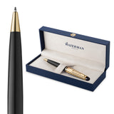 Bolígrafo Waterman Expert | Colección Opera | Negro y dorado | Estuche de regalo