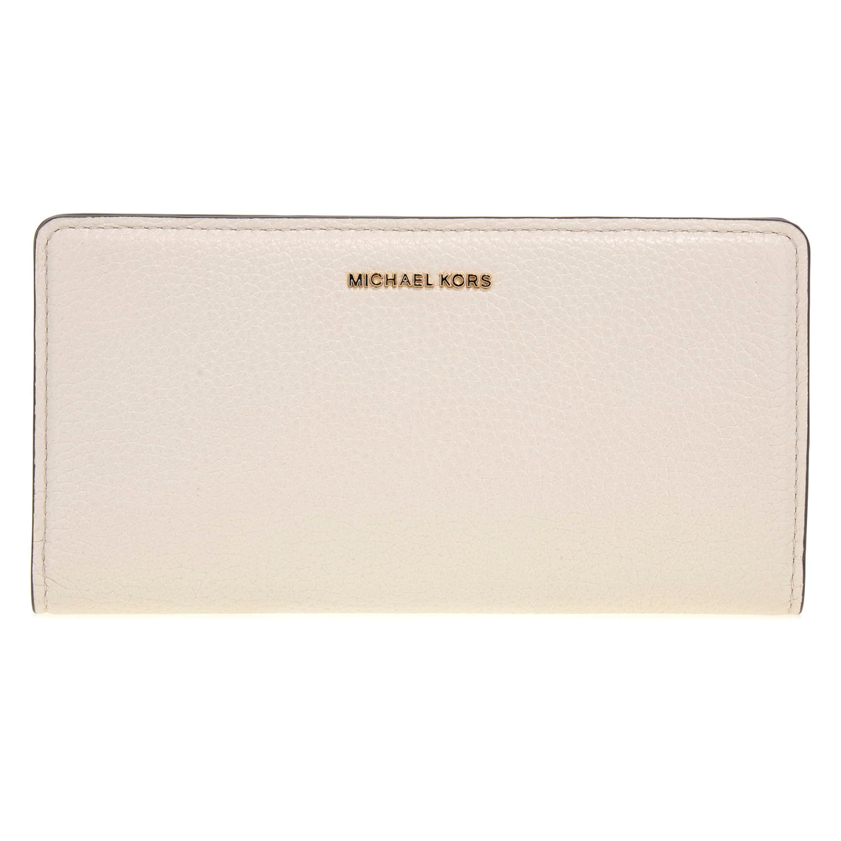 Michael Kors LG Slim Snap Wallet LT Cream One Size