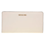 Michael Kors LG Slim Snap Wallet LT Cream One Size
