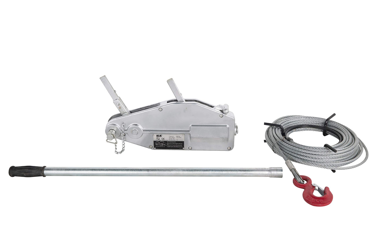 Cabrestante de cable de acero 1600 & Cable Devanador 20m