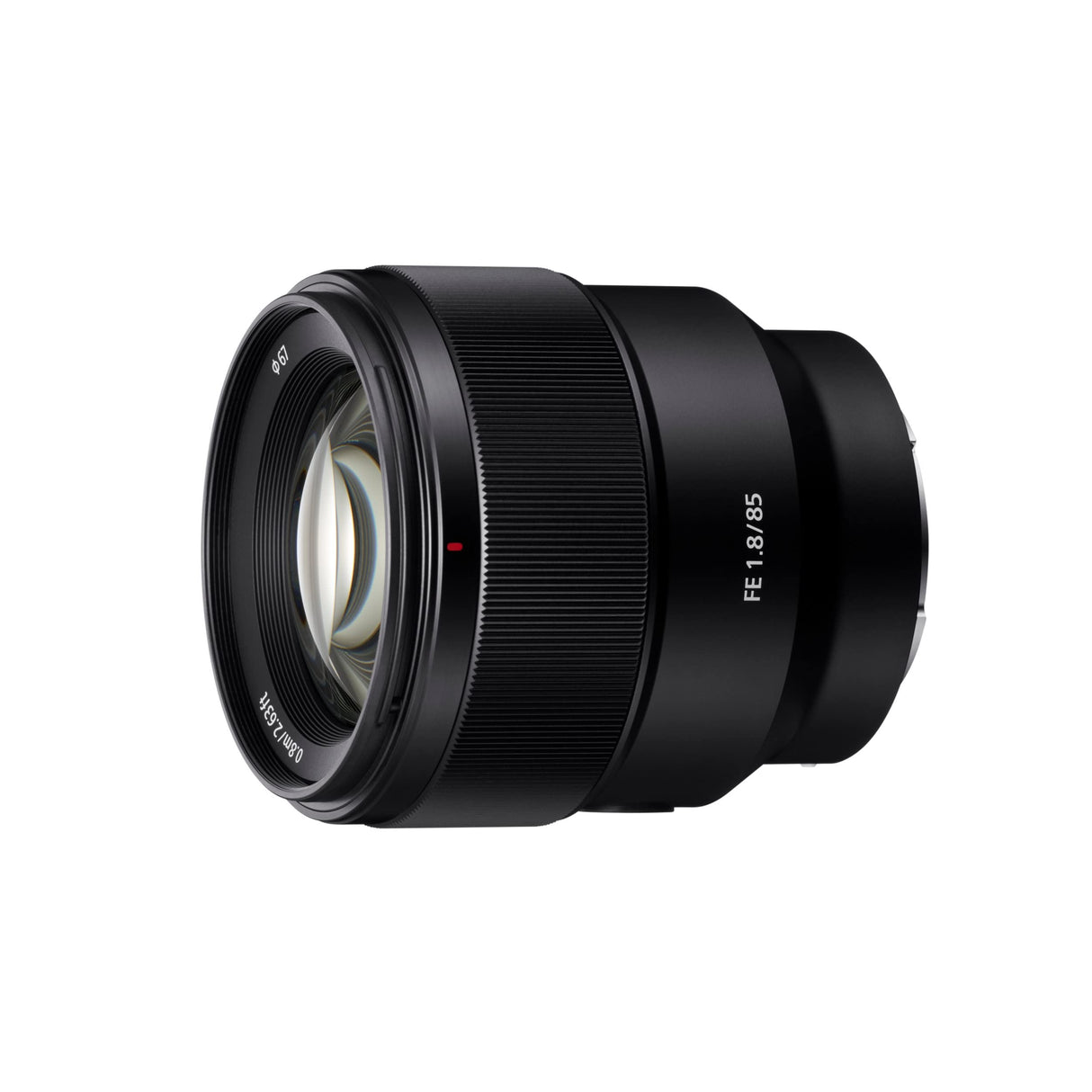 Sony SEL-85F18 Lente vertical Focal fija 85 mm F1.8 Full Frame adecuado para las series A7, ZV-E10, A6000 y Nex, montura E) Negro