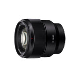 Sony SEL-85F18 Lente vertical Focal fija 85 mm F1.8 Full Frame adecuado para las series A7, ZV-E10, A6000 y Nex, montura E) Negro