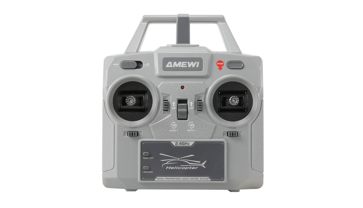Amewi UH-1 Marine Brushless CP Helicóptero 6 Canales 6G/3D RTF teledirigido RC