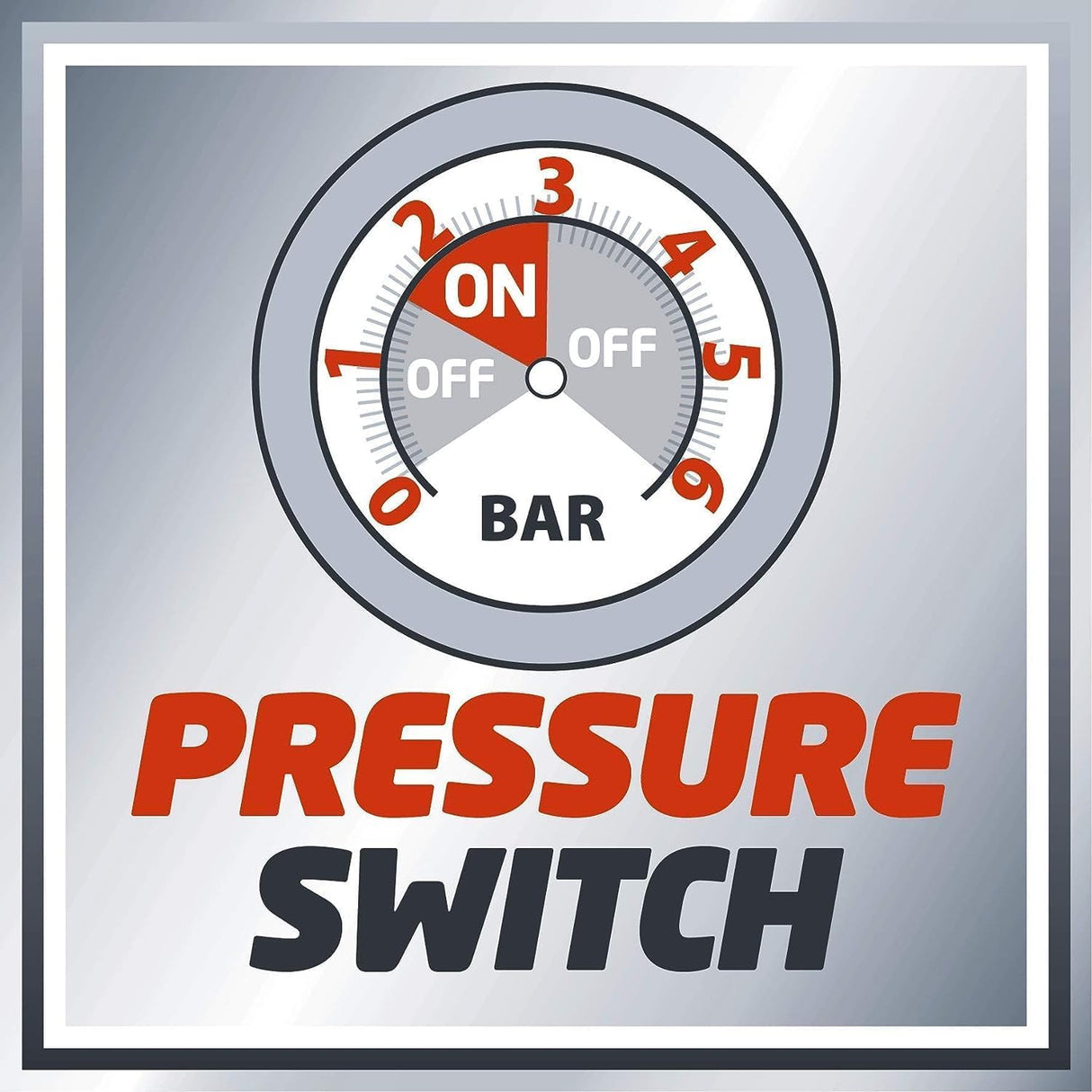 Einhell GC-WW 1250 NN - Grupo de presión con Hidrobox (1200 W, 5000 L / h Tasa de suministro máx., Presión de entrega máxima 5 bar, interruptor de presión, manómetro, contenedor de 20 L)