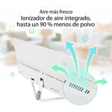 ASUS VU279HFI-W Monitor Eye Care de 27 Pulgadas, Full HD 1920 x 1080, IPS, 100 Hz, SmoothMotion, Adaptive Sync, ionizador de Aire, tecnología Eye Care Plus, Filtro de luz Azul, antiparpadeo