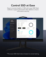 Lexar NM610PRO 2TB SSD, SSD Interno M.2 2280 PCIe Gen3x4 NVMe 1.4, hasta 3300 MB/s de Lectura, Unidades SSD internas con Flash NAND 3D para portátiles, computadoras de Escritorio y PC