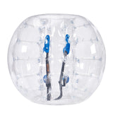VEVOR Bola de Choque Inflable Bola de Choque de Parachoques 1 Pieza 1,2m x 1,03m Bola de colisión Humana Bola de Rebote de Burbujas Cuerpo de PVC Bola de Parachoques Inflable de Puntos Transparentes