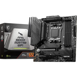 MSI mag B650M Mortar - Placa Base WiFi para Juegos (procesadores AMD Ryzen Serie 9000/8000/7000, AM5, DDR5, PCIe 4.0, Ranuras M.2, SATA 6Gb/s, USB 3.2 Gen 2, HDMI/DP, Wi-Fi 6E, Bluetooth 5.3, LAN de