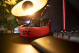 Konix UFC Auriculares Gaming con Cable 7.1 para PC - Altavoces de 50 mm - Micrófono Desmontable - Cable USB de 2 m - Retroiluminación - Negro y Rojo