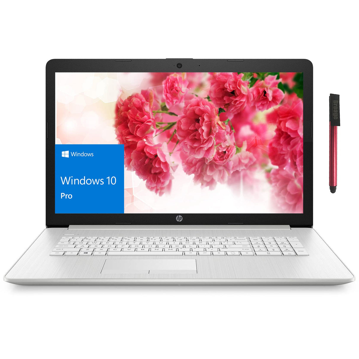 HP 17 Windows 10 Pro Business Laptop, 17,3" FHD Anti-Glare 300 nits, Intel Core i3-1115G4 up to 4,1GHz (Beat i5-10210U), 64GB DDR4 RAM, 2TB PCIe SSD, 802.11AC WiFi, Bluetooth 4.2, 64GB Flash Drive