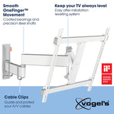 Vogel's TVM 3445 Soporte TV Giratorio para televisores de Entre 32 a 65 Pulgadas, Máx 25 kg, Gira hasta 180º, Inclinable hasta 20º, Soporte para TV máx. VESA 400x400, Compatibilidad Universal