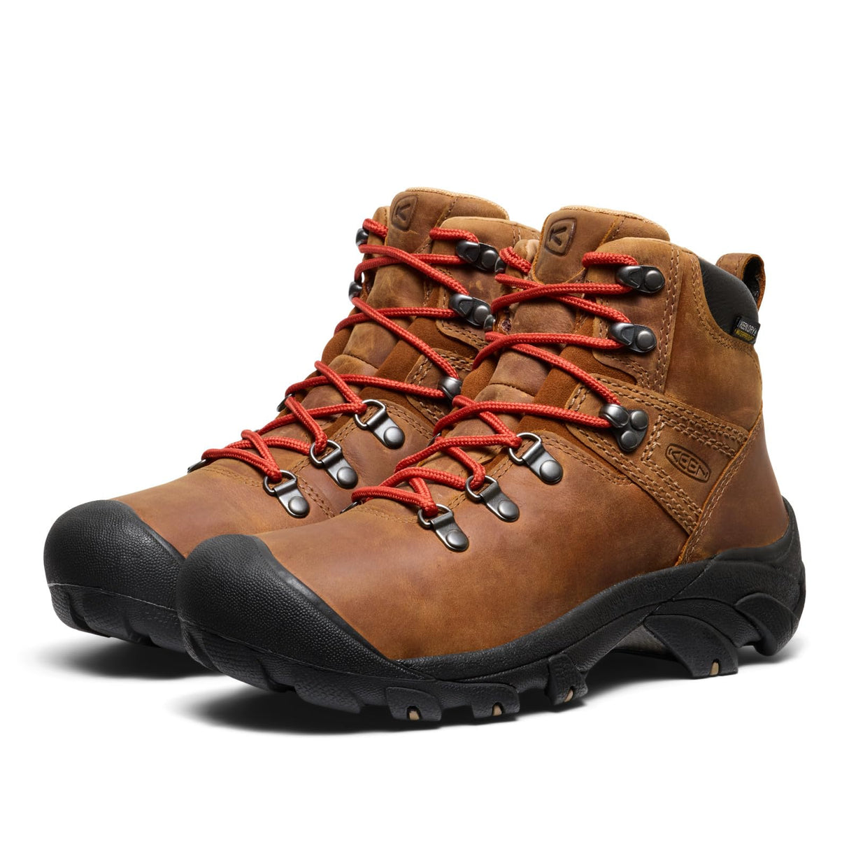 KEEN Pyrenees, Botas para Senderismo Mujer, Marrón (Syrup), 40.5 EU