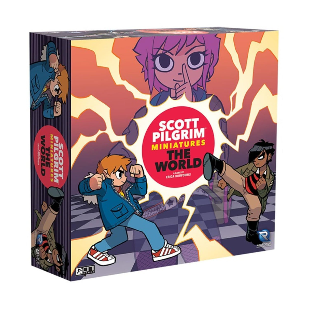 Renegade Game Studios , Scott Pilgrim Minatures: The World, Miniature Game, Ages 14+, 2 to 4 Players, 45 to 60 Minutes Playing Time