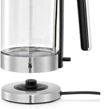 WMF Lono - Hervidor, 3000 W, 1.7 litros, Acero Inoxidable, Plateado/Transparente