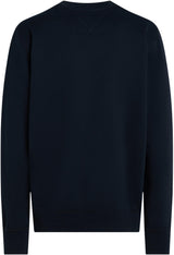 Tommy Hilfiger Sudadera Hombre Essential Fleece Crew Neck Regular Fit, Azul (Desert Sky), 3XL