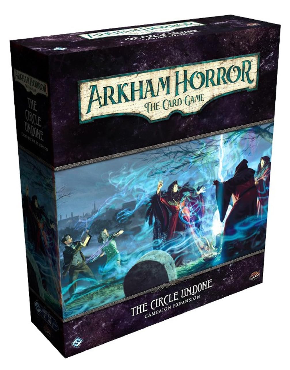 Fantasy Flight Games Arkham Horror The Card Game The Circle Undone Campaña Expansion,Juego de Terror,Juego de Misterio,Juego de Cartas cooperativas,Tiempo de Juego Promedio 1-2 Horas,Fabricado