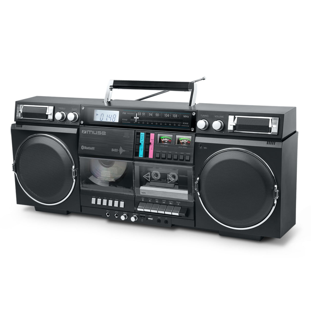 M-380 GB Radio CD, Cassette grabador BT USB