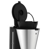 WMF Kitchenminis - Cafetera Aroma de goteo con termo, cafetera de filtro para hasta 5 tazas de café, vaso térmico 350 ml, programa antical, indicador agua, display digital, filtro extraible, 760 W