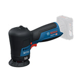Bosch Professional 12V System pulidora a batería GPX 12V-77 (incl. plato de caucho montado con cierre por contacto de 77 mm, plato de espuma de corte y pulido de 77 mm)