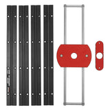 Trend Plantilla de rectificado para fresado, plantilla compacta adaptable para trabajos de aplanado, allanado y abertura de orificios en material ancho o de forma irregular, RS/JIG