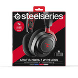 SteelSeries Arctis Nova 7 - Faze Clan Edition - Auriculares Gaming multiplataforma inalámbricos - Dual Wireless 2,4 GHz y Bluetooth - 38 h batería Carga rápida - PC, PS, Mac, móvil, Switch