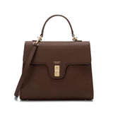 Carlheim, Gotland Genuine Leather collection, Estelle Genuine Leather Handbag (Brown)