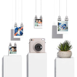 instax SQ1 Square Cámara instantánea automática, tamaño de Foto Cuadrado. Chalk White