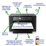 Impresora de inyección de tinta monofunción WorkForce WF-7310DTW A3+ con conectividad inalámbrica e impresión a doble cara