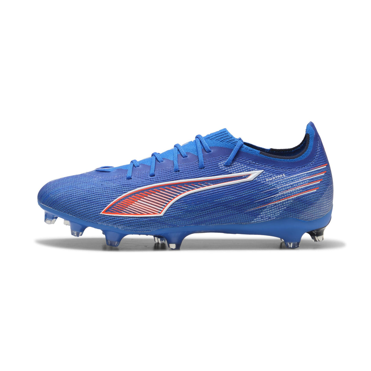 PUMA 6 Pro FG/AG, Zapatillas de fútbol Unisex Adulto, Ultra Blue White Glowing Red, 44.5 EU