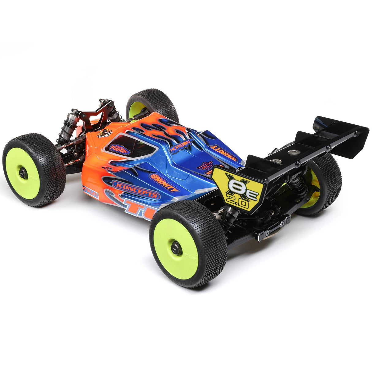 LOSI Team 8IGHT-X/E 2.0 Combo 4WD 1:8 Nitro y Electric Race Buggy Kit