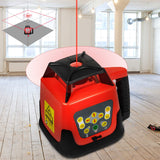 BuoQua Nivel Láser Auto-nivelante Rojo, 250 m Máximo Rango, IP54 Rotatorio Impermeable, Temperatura -20 °C - 45 °C para Construcción