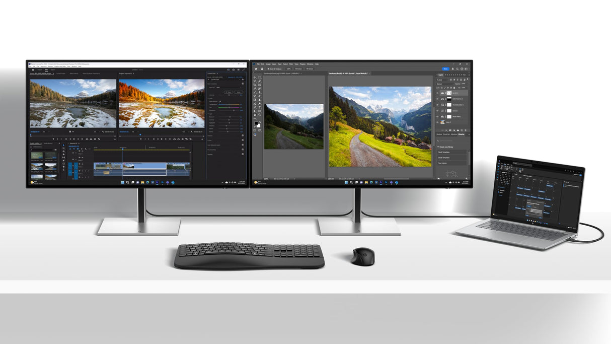HP Inc. HP 732xk - Series 7 Pro - LED-Monitor - 80 cm (31.5") - 3840 x 2160 4K @ 120 Hz - IPS Black - 450 cd/m? - 2700:1 - 5 ms - Thunderbolt 4, HDMI, DisplayPort - Schwarz, Silber (B7JM6AA#ABB)