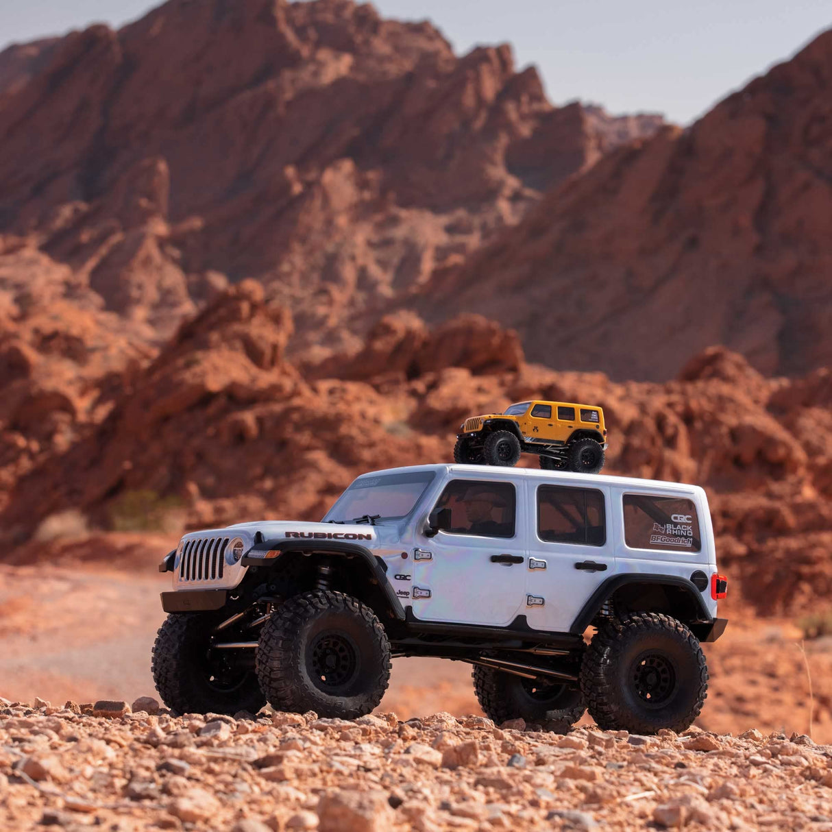 Axial 1/6 SCX6 Jeep JLU Wrangler 4WD Rock Crawler RTR: Plata, AXI05000T2