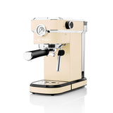 ETA Storio Portafilter I Beige I Espresso Machine I Boquilla de espuma de leche I 20 Bar I Tanque de agua de 750 ml I 1350 W