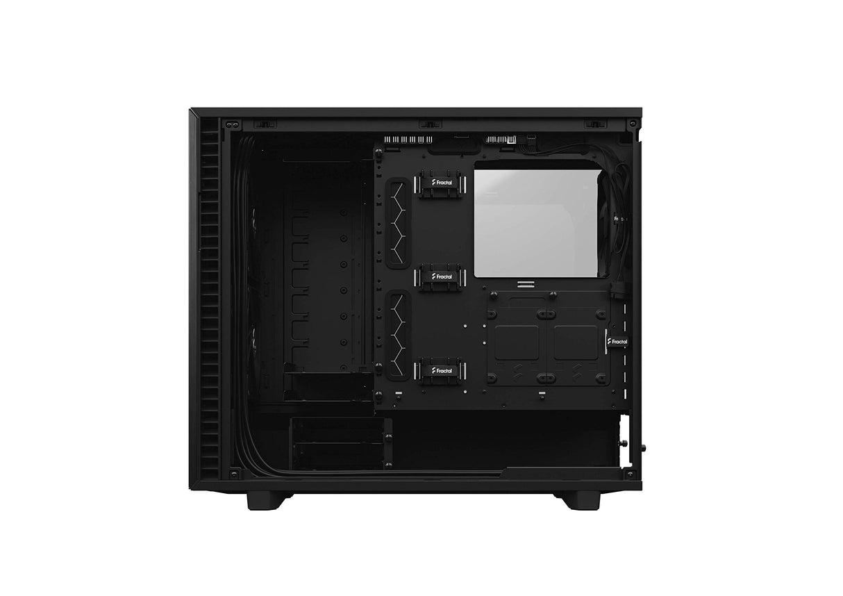 Fractal Design Define 7 Black Brushed Aluminum/Steel E,ATX Silent Modular Dark Tempered Glass Window Mid Tower Computer Case