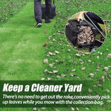 LawnMaster CLM2432K Cortacésped de cortacésped 24V 32 cm de Ancho de Corte, 150 m², Altura de Corte 25-65mm, Incluye batería de 4,0 Ah + Cargador