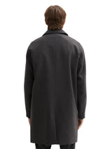 TOM TAILOR Denim Chaqueta para Hombre, 10617 – Black Grey Melange, M