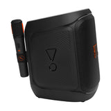JBL Partybox Encore 2, altavoz inalámbrico bluetooth para fiestas, con micrófono, 15h de autonomía, resistente a salpicaduras, sonido JBL Pro y AI Sound Boost, compatible con Auracast, negro